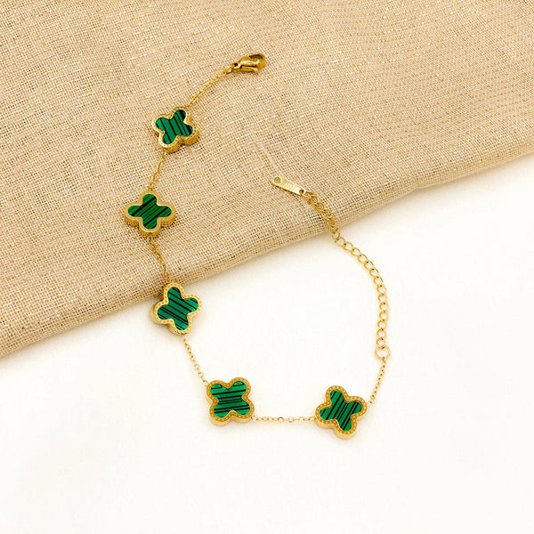 Green Clover Bracelet