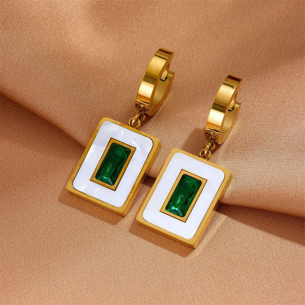 Emerald Earrings